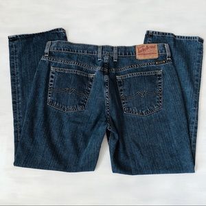 Lucky Brand sweet and low cropped jeans size 10/30